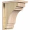 Ekena Millwork Pescadero Rough Sawn Corbel w/Backplate, Douglas Fir, 8"W x 12"D x 16"H COR08X12X16PEC01RDF - alternate 1